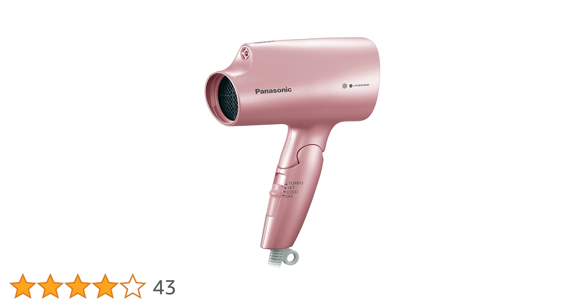 Panasonic EH-CNA2G ヘアドライヤー　ピンク パナソニック ナノケア EH-CNA2G-PP [ペールピンク] 価格比較